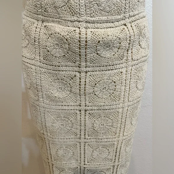 Primark Beige Crochet Skirt - Picture 3 of 8
